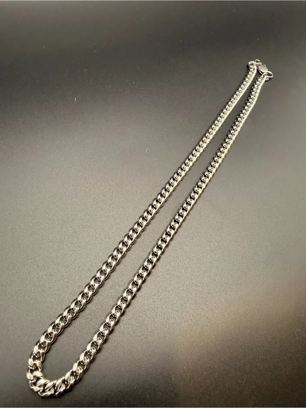 Stainless Steel Cuban Chain Necklace